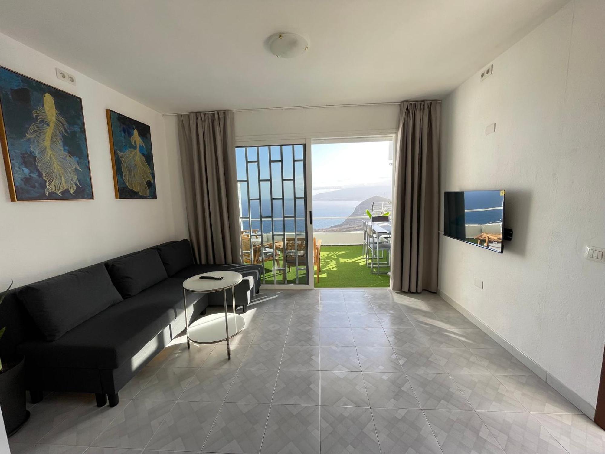 サンタクルスデテネリフェPanoramic Tabaibaアパートメント エクステリア 写真